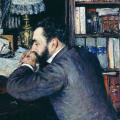 Gustave Caillebotte. Portrait d’Henri Cordier (1883)