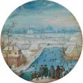 Hans Bol. Paysage d’hiver avec patineurs (1560-1593)