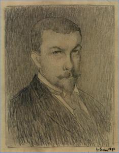 Henri Le Sidaner. Autoportrait (1892)