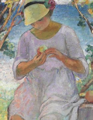 Henri Lebasque. Le goûter sur la terrasse à Sainte-Maxime, détail