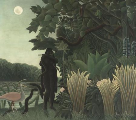 Henri Rousseau. La charmeuse de serpents (1907)