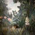 Henri Rousseau. La jungle équatoriale (1909)