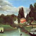 Henri Rousseau. Le moulin d'Alfort (1895)