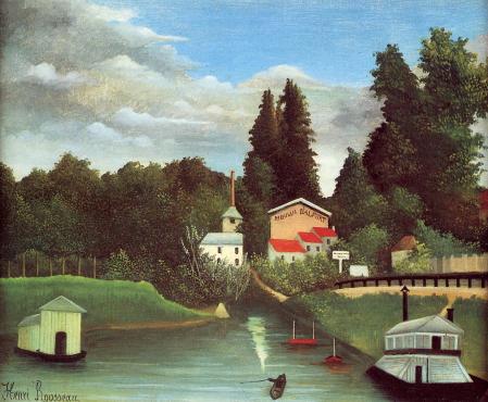 Henri Rousseau. Le moulin d'Alfort (1895)