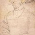 Holbein le Jeune. Jane Seymour, esquisse (1536)
