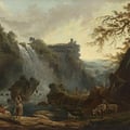 Hubert Robert. Les Cascatelles de Tivoli (1776)