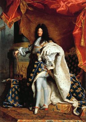 Hyacinthe Rigaud. Louis XIV (1701)