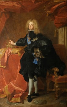 Hyacinthe Rigaud. Philippe V roi d’Espagne (1700-04)