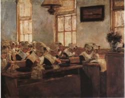 Liebermann. Ecole de couture en Hollande, 1876