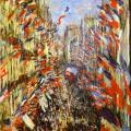 Claude Monet. La rue Montorgueil (1878)
