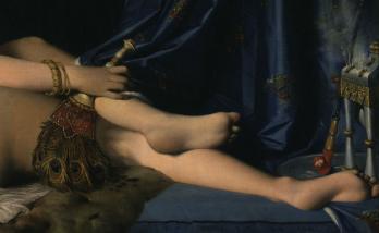 Ingres. La Grande Odalisque, détail