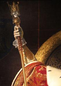 Le sceptre de Charles V (détail)