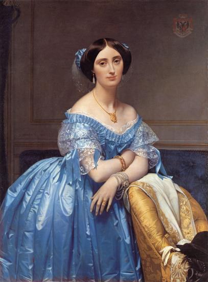 Ingres. Princesse Albert de Broglie (1853)