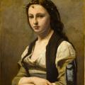 J-B. Corot. La femme à la perle (v. 1868-70)