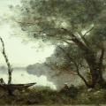 J-B. Corot. Le batelier de Mortefontaine (1865-70)