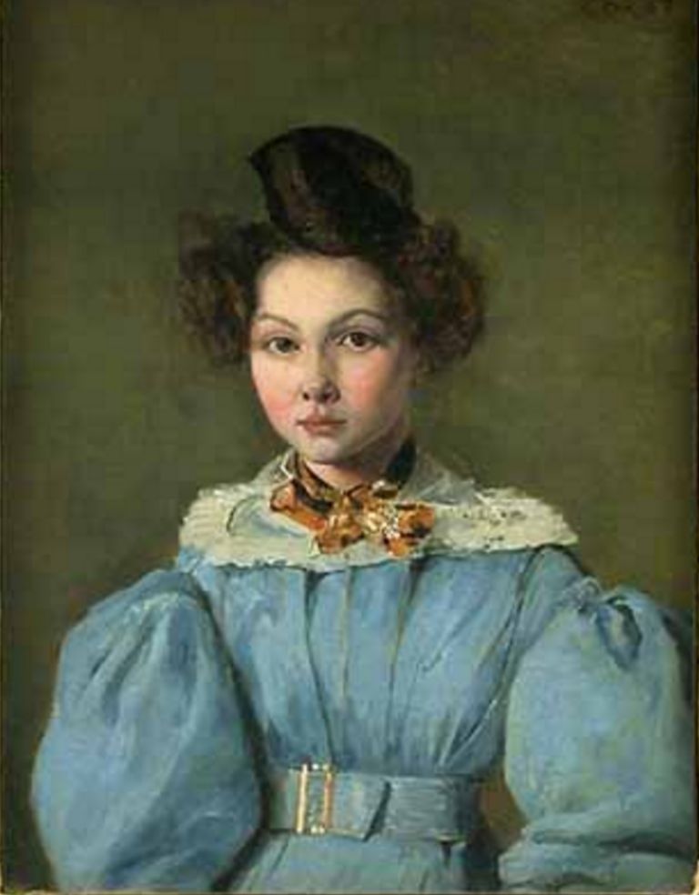 Agenda artistique de juillet ! J-b.-corot.-marie-louise-laure-sennegon-1831-