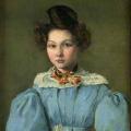 J-B. Corot. Marie-Louise Laure Sennegon (1831)