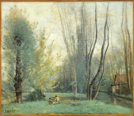 Jean-Baptiste-Camille Corot. Matin près de Beauvais (v. 1860)