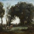 J-B. Corot. Une matinée, la danse des nymphes (v. 1850)