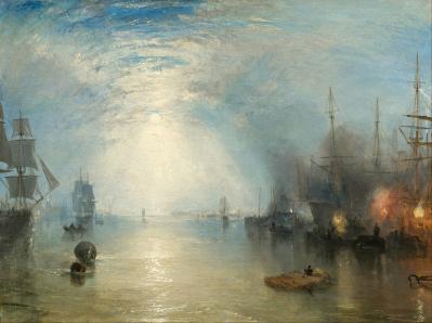 J.M.W. Turner. Marins chargeant du charbon au clair de lune (1835)