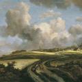 Jacob van Ruisdael. Route traversant les champs de blé près du Zuiderzee (1660-62)