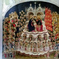 Jacobello del Fiore. Le couronnement de la Vierge au paradis (1438)