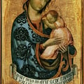 Jacobello del Fiore. Vierge à l’Enfant (v. 1410)