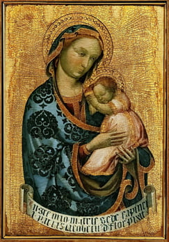 Jacobello del Fiore. Vierge à l’Enfant (v. 1410)