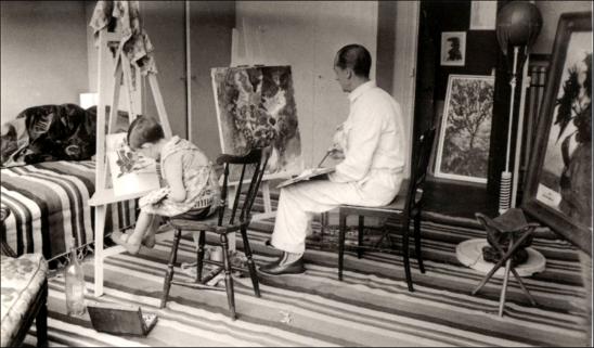 Jacques Henri Lartigue. Jacques et Dany, Paris (1926)