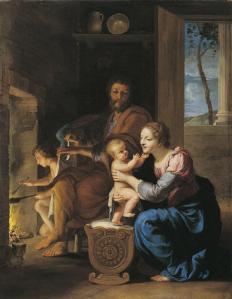 Jacques Stella. La Sainte Famille (après 1650)