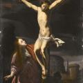 Jacques Stella. Le Christ en croix et sainte Madeleine (v. 1625)