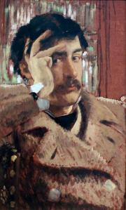 James Tissot. Autoportrait (v. 1865)
