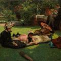 James Tissot. En plein soleil (v. 1881)