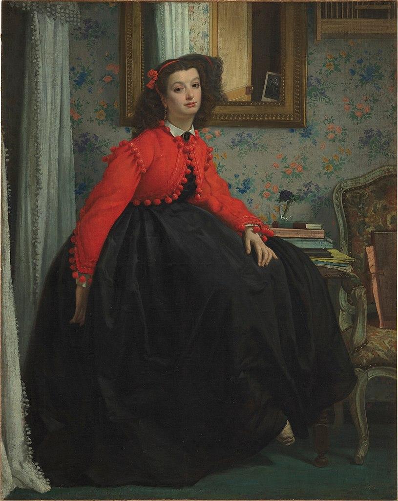 Ca s'est passé en octobre ! James-tissot-portrait-de-mademoiselle-ll-1864
