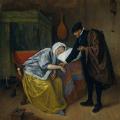 Jan Steen. La femme malade (1663-66)