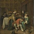 Jan Steen. La mauvaise compagnie (1665-70)