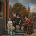 Jan Steen. Le bourgmestre de Delft et sa fille (1655)