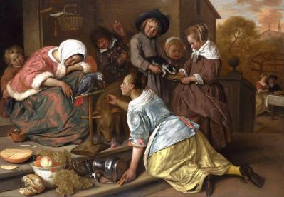 Jan Steen. Les effets de l’intempérance (1663-65)