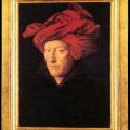 Jan Van Eyck. L'homme au turban rouge, autoportrait présumé (1433)