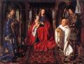 Jan Van Eyck. La Madone au Chanoine Van der Paele (1434)