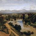 Jean-Baptiste Corot. Le pont de Narni (1826)