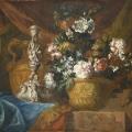 Jean-Baptiste Monnoyer. Vase d'or avec des fleurs (1656-99)