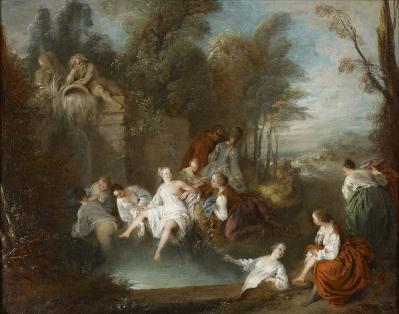 Jean-Baptiste Pater. Les baigneuses (v. 1730)