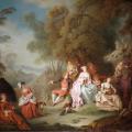 Jean-Baptiste Pater. Fête champêtre (v. 1730)