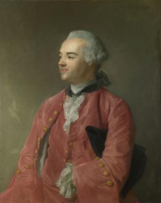 Jean-Baptiste Perronneau. Portrait de Jacques Cazotte (1760-65)