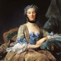 Jean-Baptiste Perronneau. Portrait de Madame de Sorquainville (1749)