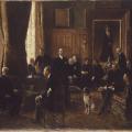 Jean Béraud. Le salon de la comtesse Potocka (1887)