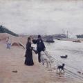 Jean Béraud. Les berges de la Seine (v. 1880)