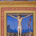 Jean Bourdichon et Giovanni Todeschino. La Crucifixion, détail (1501-1504)
