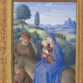 Jean Bourdichon et Giovanni Todeschino. La fuite en Égypte, détail (1501-1504)